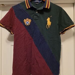 Ralph Lauren Men's Polo Shirt - Green, Blue, Maroon